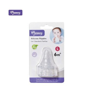 Momeasy Narrow Spare Teats | Anti-Colic, Soft & Durable