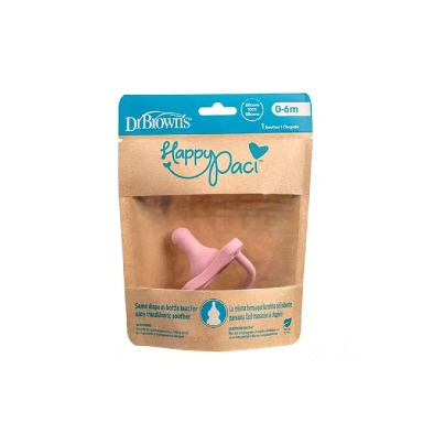 Dr. Brown’s HappyPaci Silicone Pacifier | 0–6 Months
