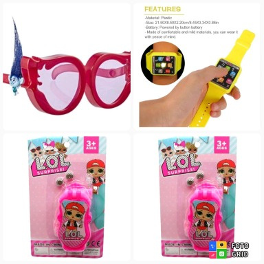 L.O.L. Surprise! Kids 3-in-1 Gift Set – Watch, Toy Phone & Sunglasses