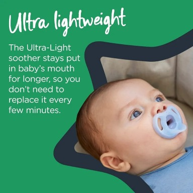 Tommee Tippee Ultra-Light Silicone Soother 6–18 Months | BPA-Free