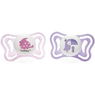 Chicco PhysioForma Light Pacifier 2–6 Months | Soft Silicone, BPA-Free