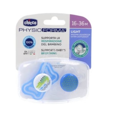 Chicco PhysioForma Light Pacifier 16–36 Months | Soft-Sense Silicone