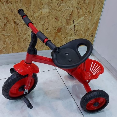 Baby Tricycle with Adjustable Seat | Easy Pedal Ride-On for Kids