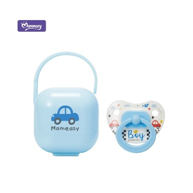 Momeasy Silicone Pacifier with Storage Box | BPA-Free Baby Soother