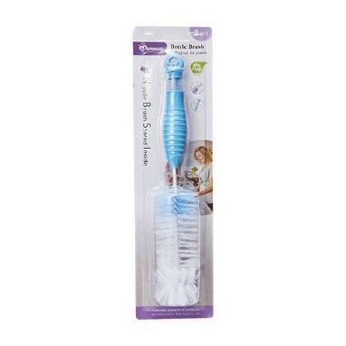 Momeasy 2-in-1 Baby Bottle & Nipple Brush | BPA-Free Cleaning
