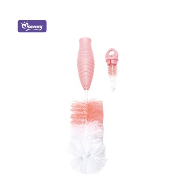 Momeasy 2-in-1 Baby Bottle & Nipple Brush | BPA-Free Cleaning