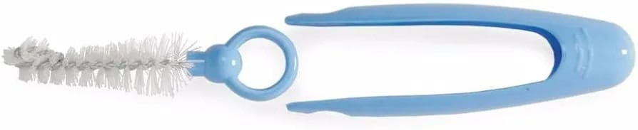 Chicco 3-in-1 Baby Bottle Brush Set | Teat Brush & Sterilizer Tongs