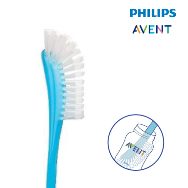 Philips Avent Bottle & Nipple Brush | BPA-Free Cleaning Tool