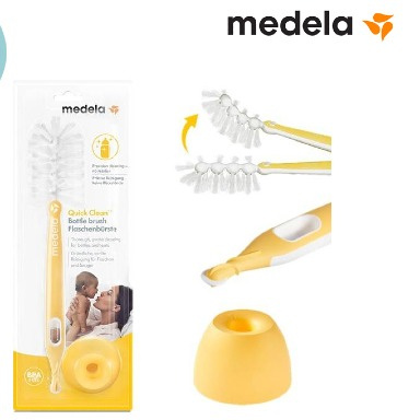 Medela Quick Clean  Bottle Brush | 180° Bristle Design