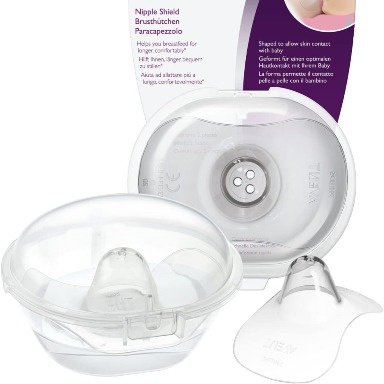 Philips Avent Nipple Shield – Small 15mm | Soft Silicone Breastfeeding Aid