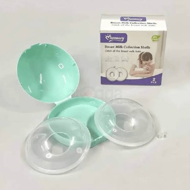 Momeasy Wearable Breast Milk Collector (2-Pack) | Silicone Shells