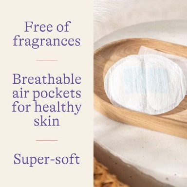 Lansinoh Stay Dry Disposable Nursing Pads (36 Count) | Leak-Proof