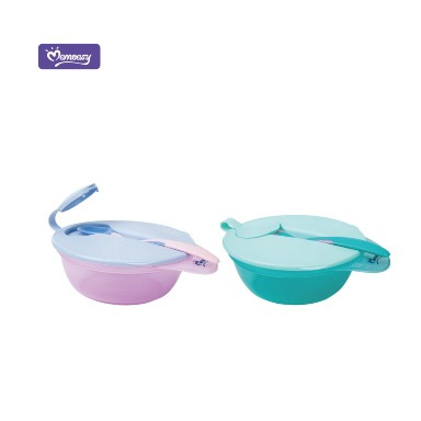 Momeasy Weaning Bowl with Heat Sensing Spoon | Baby Feeding Set