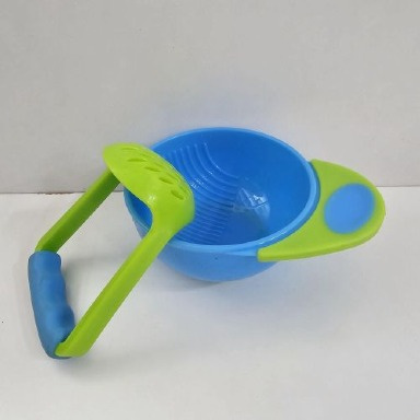 Baby Food Masher Set – Bowl and Hand Masher | BPA-Free Baby Feeding