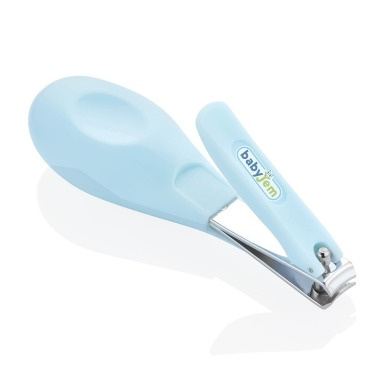 Sevi Bebe Baby Easy Grip Nail Clipper (0+ Months) – BPA Free, Safe & Comfortable Design (Blue & Pink)