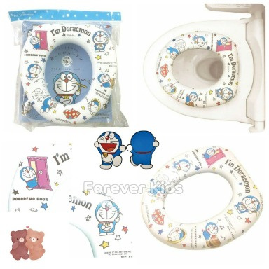 Doraemon Soft Potty Training Seat for Toddlers | Comfortable Toilet Trainer