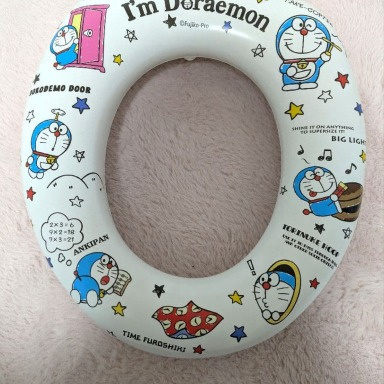 Doraemon Soft Potty Training Seat for Toddlers | Comfortable Toilet Trainer