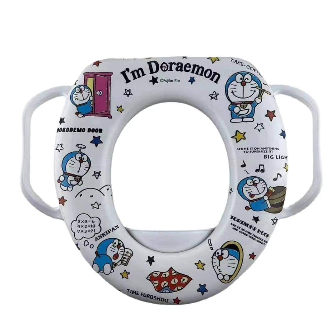 Doraemon Soft Potty Training Seat for Toddlers | Comfortable Toilet Trainer
