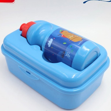 Momeasy Lunch Box & Water Bottle Set | Kids School Meal Set