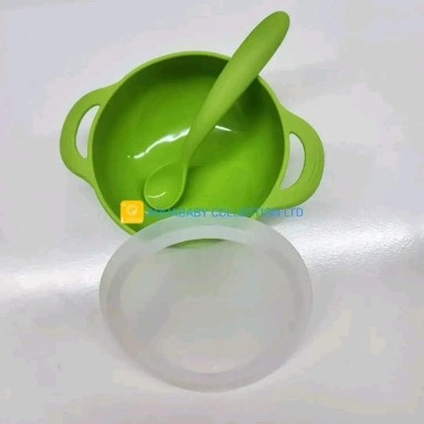 Silicone Suction Baby Feeding Set | BPA-Free Bowl & Spoon