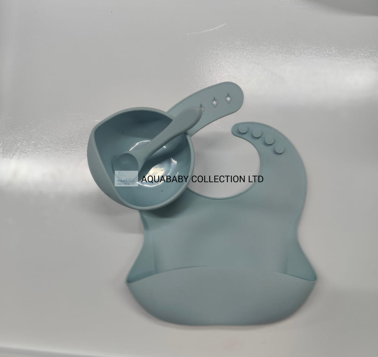 Silicone Baby Feeding Set | Bib, Suction Bowl & Spoon (BPA-Free)