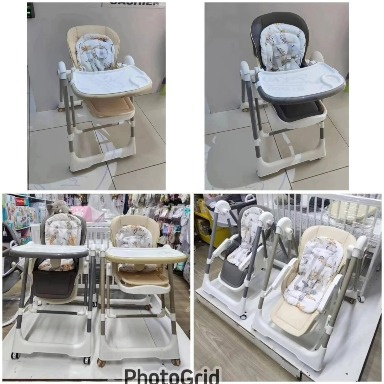 Manual Adjustable highchair