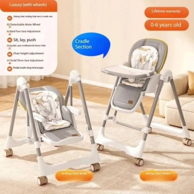 Manual Adjustable highchair