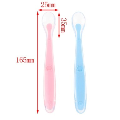 Soft Silicone Baby Feeding Spoon – BPA-Free Infant Weaning Spoon with Anti-Choking Design