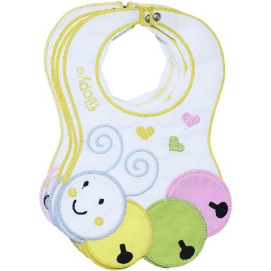 Adorable Baby Bib – Soft, Absorbent & Cute Caterpillar Design