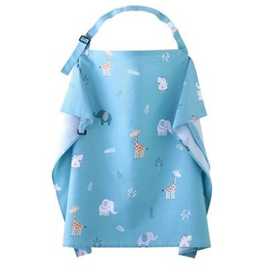 Breathable Nursing Cover – Adjustable Breastfeeding Cover with Full Privacy