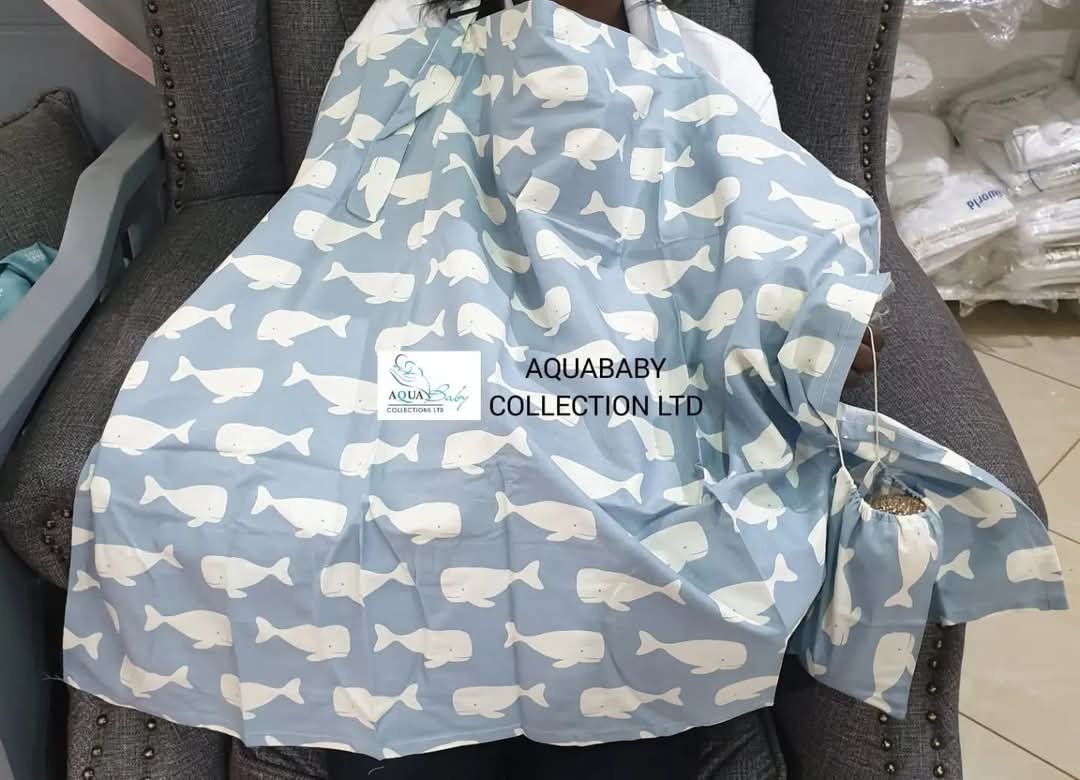 Breathable Nursing Cover – Adjustable Breastfeeding Cover with Full Privacy