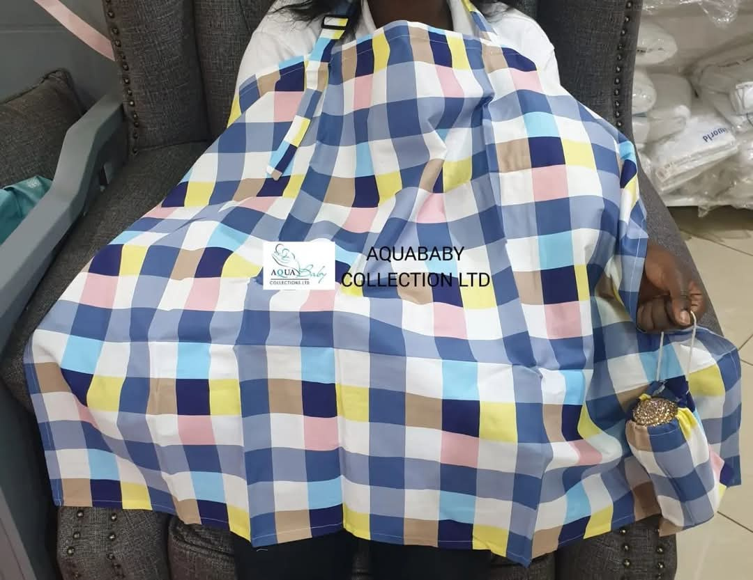 Breathable Nursing Cover – Adjustable Breastfeeding Cover with Full Privacy