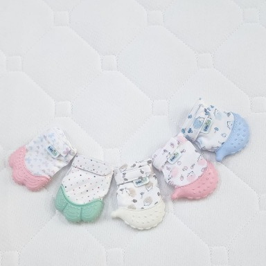 BabyJem Teething Gloves – BPA-Free Teething Mittens for Infants