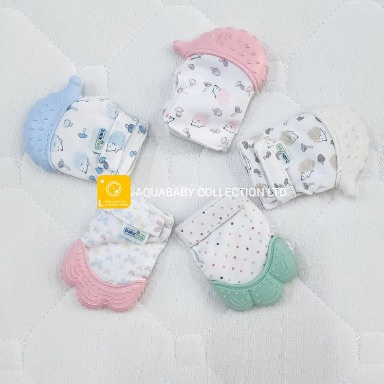 BabyJem Teething Gloves – BPA-Free Teething Mittens for Infants