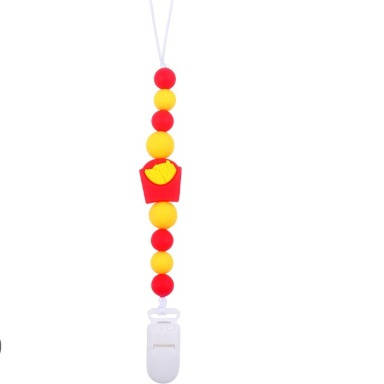 Personalized Silicone Pacifier Clip Holder – BPA-Free