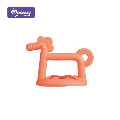Momeasy Rocking Horse Silicone Teether – BPA-Free Teething Relief Toy