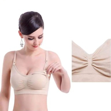 Stelle Maternity Nursing Bra Set – Wireless Seamless Breastfeeding Bras with Drop-Down Cups