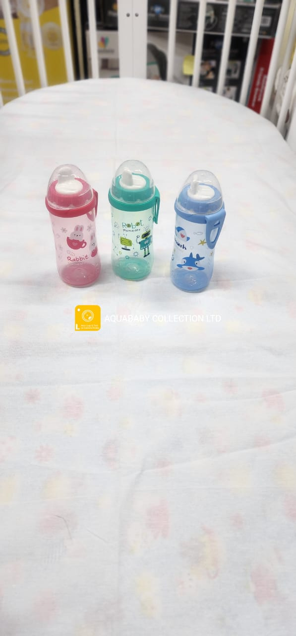 Momeasy Baby Water Bottle – BPA-Free 300ml Toddler Bottle with Fun Designs
