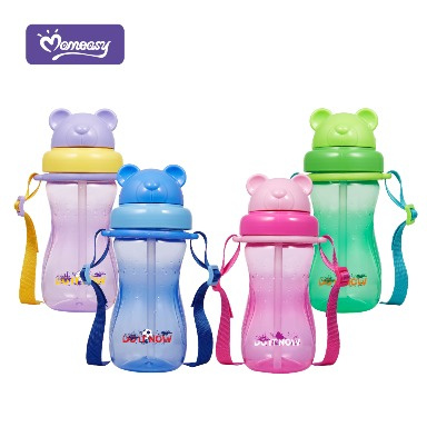 Momeasy Bear Water Bottle – BPA-Free Toddler Training Cup
