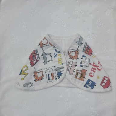 Burpy Bib – Bamboo Muslin Bib & Burp Cloth Combo