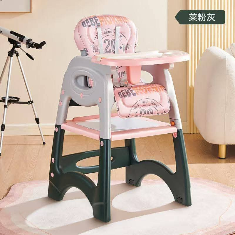 3-in-1 Baby Feeding Chair – Convertible High Chair & Toddler Table Set