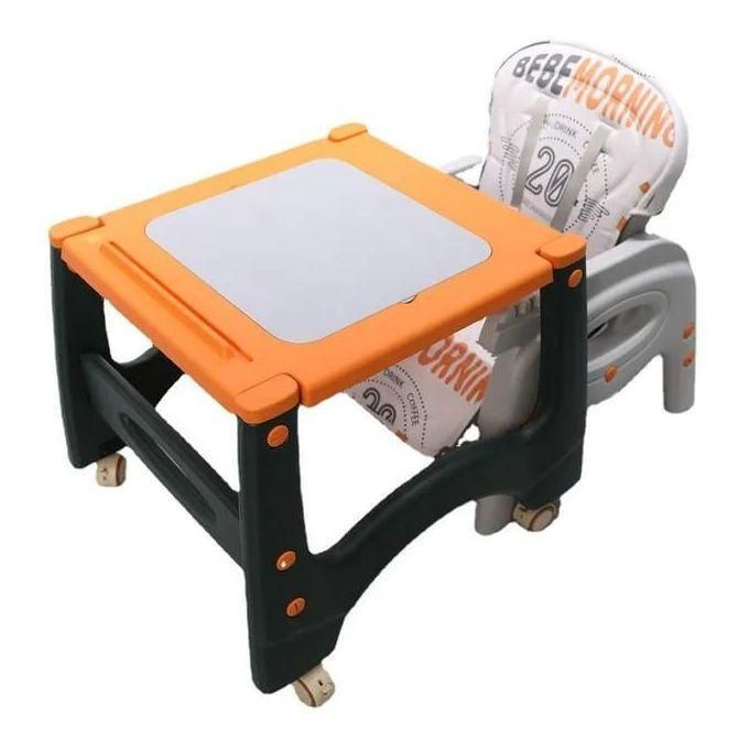 3-in-1 Baby Feeding Chair – Convertible High Chair & Toddler Table Set