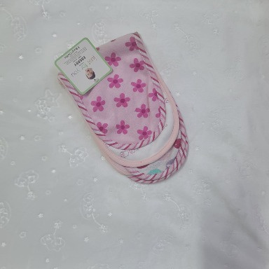 3-Pack Baby Burp Cloth Set – Soft & Absorbent Cotton Cloths