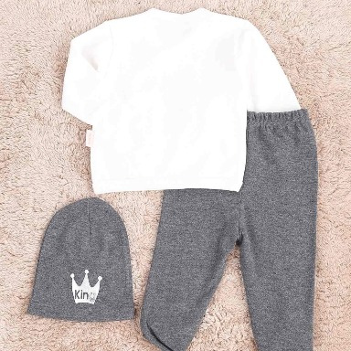 Aquababy 3-Piece Newborn “King” Receiving Set