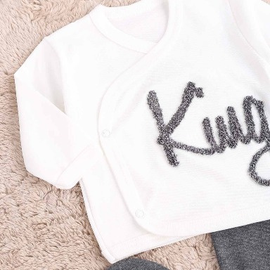 Aquababy 3-Piece Newborn “King” Receiving Set