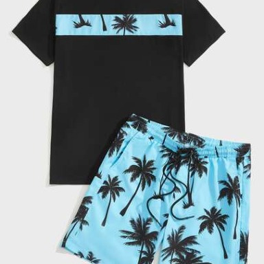 Aquababy Boys’ Swimming Costume Set – 2 Piece