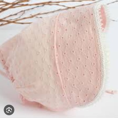 Vintage Baby Bonnet Hat – Lace Sun Hat with Flower for Infants