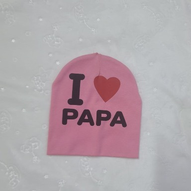 I Love Papa” Baby Hat – Soft Cotton Blend Infant & Toddler Cap