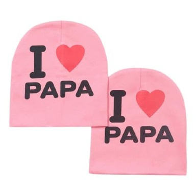 I Love Papa” Baby Hat – Soft Cotton Blend Infant & Toddler Cap