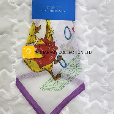 Aquababy Kids Cotton Handkerchief – Cute Duck Design